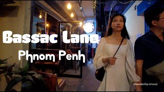 Phnom Penh Night Walk Street 308 Bassac Lane [upl. by Ilram]