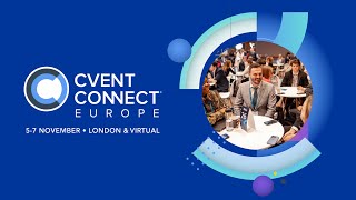 Registration is now LIVE for Cvent CONNECT Europe 2024 [upl. by Adranoel]