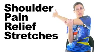 Shoulder Pain Relief Stretches – 5 Minute Real Time Routine [upl. by Cammy]