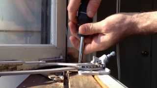 How to replace a casement window crank operator [upl. by Niwdog44]