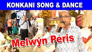 KONKANI SONG amp DANCE WITH Popular Singer Melwyn Peris Mangalore [upl. by Golightly]