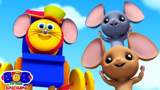 Three Blind Mice Kindergarten Rhyme and Kids Song [upl. by Nehpets547]