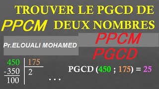 Arithmétique dans IN  Calculer PPCM et PGCD [upl. by Essy]