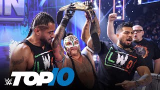 Top 10 Friday Night SmackDown moments WWE Top 10 Aug 11 2023 [upl. by Nosral]