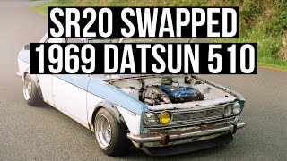 SR20 SWAPPED 1969 DATSUN 510 RAT ROD DREAM BUILD [upl. by Akinek]