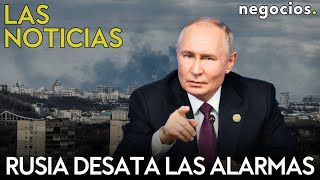 LAS NOTICIAS Rusia desata las alarmas en Kiev Putin tiende la mano a Trump y división en la OTAN [upl. by Chin971]