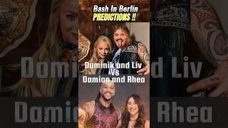 WWE Bash In Berlin 2024 Predictions Bash in Berlin MatchCards wwe bashinberlin shorts ytshorts [upl. by Yslehc]