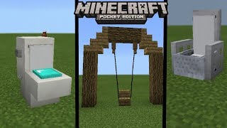 3 COSTRUZIONI SEGRETE CHE FORSE NON CONOSCI IN MINECRAFT PE 12 [upl. by Market]