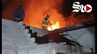 Mueren siete gallos tras incendio de domicilio en Lerdo [upl. by Pinckney63]