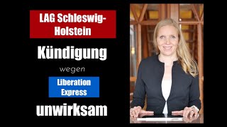 LAG Schleswig Holstein Urteil vom 07122022 5 Sa 8222  Kündigung  vorläufige Impfunfähigkeit [upl. by Waldron]