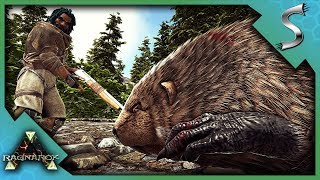 SWARMED BY BEAVERS TAMING TREK IN THE REDWOODS  Ark RAGNAROK DLC Gameplay S3E23 [upl. by Ellak]