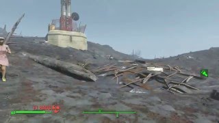 Fallout 4 Skylanes 1665 Mayday Location Broadcast Signal amp Flight Data Recorder HD [upl. by Winona]