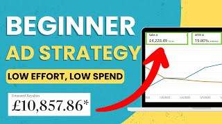 THE BEST KDP Ad Strategy For Beginners  Low Effort Low Budget Advertising Strategy [upl. by Eelrefinnej]