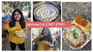 Top Street food carts to check out in Indiranagar  Yummy Pav Bhaji Chaats Dosa amp more  Rasoisaga [upl. by Anerahs]