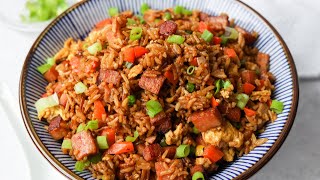 Spam Fried Rice in Under 30 Minutes [upl. by Eenimod495]