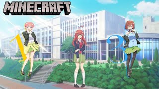 Asahiyama High School Map  A Japanese Highschool map in Minecraft Java edition [upl. by Ute]