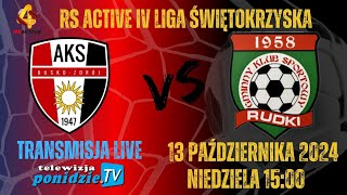 Mecz AKS 1947 BuskoZdrój vs GKS Rudki  Transmisja LIVE [upl. by Gena278]