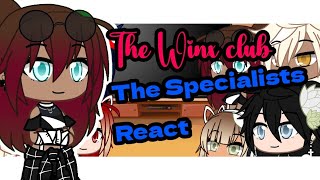 The Winx club amp The Specialists react to Miraculous night falls [upl. by Ydnagrub]