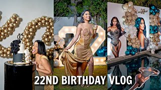 MY 22ND BIRTHDAY VLOG a wild night [upl. by Ahsen]