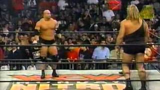 The Big Show Giant vs Goldberg WCW Nitro 12101998 [upl. by Houghton248]