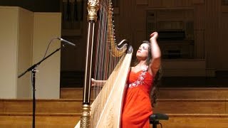 Aram Khachaturian  Toccata Elisa Netzer harp [upl. by Nauqaj]