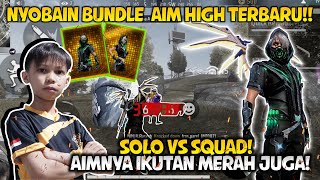 SOLO VS SQUAD PAKAI BUNDLE AIM HIGH AIMNYA IKUTAN MERAH SEMUA AUTO DIBORONG BUNDLENYA [upl. by Krueger687]