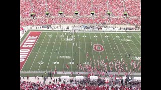 Ohio State University Marching Band honors Earth Wind amp Fire [upl. by Culver]