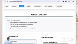 Introducing Dr Ntams Interactive Physics Problem Solver The Physics Calculator [upl. by Bret873]