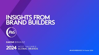 Insights from Brand Builders  Kirti Singh Chief Analytics Insights and Media Officer PampG [upl. by Ahsirak959]