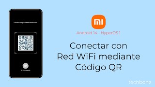 Conectar con Red WiFi mediante Código QR  Xiaomi Android 14  HyperOS 1 [upl. by Gibeon]