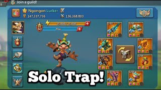 180m Solo Trap Eating Rallies  Lords Mobile [upl. by Duval357]