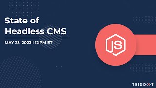 State of Headless CMS May 2023 [upl. by Nadnerb221]