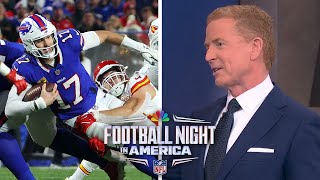 Buffalo Bills earn team win over Kansas City Chiefs in Week 11  FNIA  NFL on NBC [upl. by Miran]