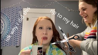 I let my best friend cut off my hair ft kaylee yordy [upl. by Aivizt]