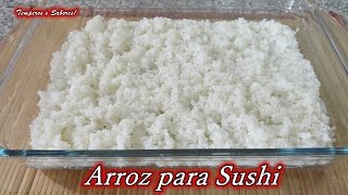 ARROZ PARA SUSHI receta muy fácil y en español [upl. by Whittaker]