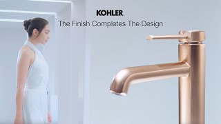 KOHLER Vibrant™ Faucet Finishes [upl. by Yolande]