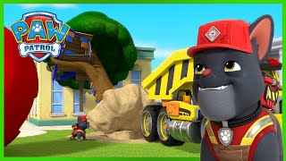 Rubbles Cousin Charger helps fix Porters Café  PAW Patrol  Cartoons for Kids Compilation [upl. by Nan]