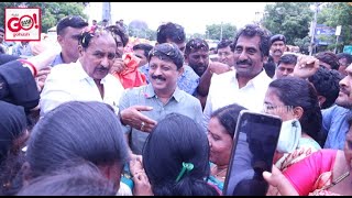 GRAND WELCOME OF BYRATHI SURESH MINISTER OF URBAN DEVELOPMENT AND TOWN PLANNING IN GLB [upl. by Hedi]