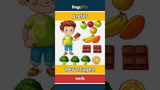 🇬🇧🇩🇪 prefer  bevorzugen  vocabulary builder  learn English  Lernen wir Englisch [upl. by Ittocs96]