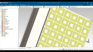 QuadPort MIMO Antenna Isolation With Metamaterial Superstrate using CST [upl. by Almeda]