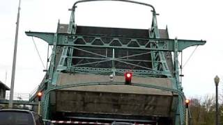 Western Ave Bascule Bridge Opening and Closing in Joliet Illinois [upl. by Ahselaf183]