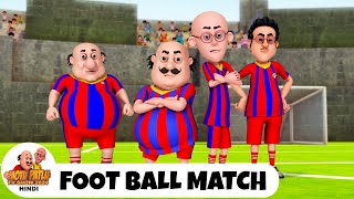 Foot Ball Match  Comedy Funny Cartoon  मोटू पतलू  Full Ep90  Motu Patlu Show 2024 Hindi [upl. by Papert]