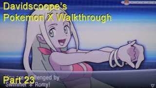 Pokemon X Walkthrough Part 23  Azure Bay and Coumarine City [upl. by Zednanreh996]