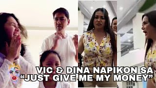 VIC SOTTO at DINA BONNEVIE NAPAMURA dahil sa Just Give Me My Money PAULEEN LUNA at JILLIAN WARD [upl. by Acimehs]