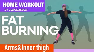 JUNGDAYEONS HOME WORKOUT 14Fat Burning Arms amp Inner Thighチョンダヨン 郑多燕鄭多燕 [upl. by Darreg]