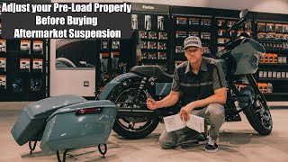 Adjusting 2024 Road Glide amp Street Glide Rear Suspension  A Must Do [upl. by Otnicaj]