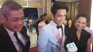 Donny Pangilinan and Family Arrive at the 2019 Guillermo Mendoza Awards Night [upl. by Weinberg]