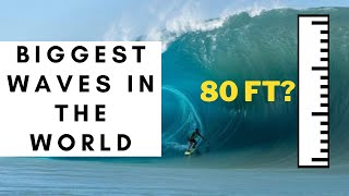 What are the Biggest Surfing Waves in the World Big wave surfing [upl. by Llennahs]