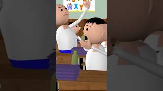 BAKAITI IN CLASSROOM RELOADED  1  MSG TOONS Comedy Funny Video youtubeshorts shorts trending [upl. by Anrahc756]