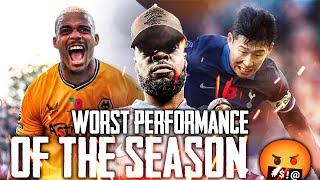 WORST PERFORMANCE OF THE SEASON 🤬 Wolves 21 Tottenham EXPRESSIONS REACTS [upl. by Anade512]